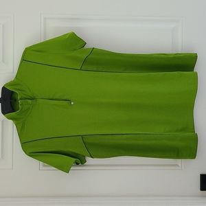 Ariat heat series zip up shirt, large